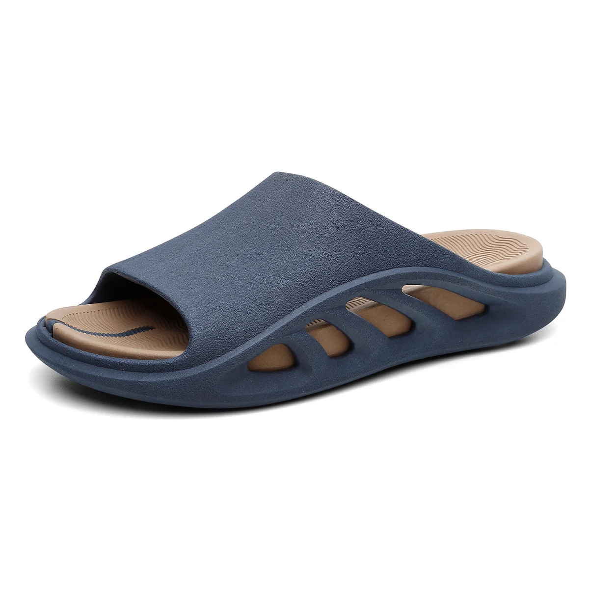Chinelo Minimal – Azul marinho/Creme