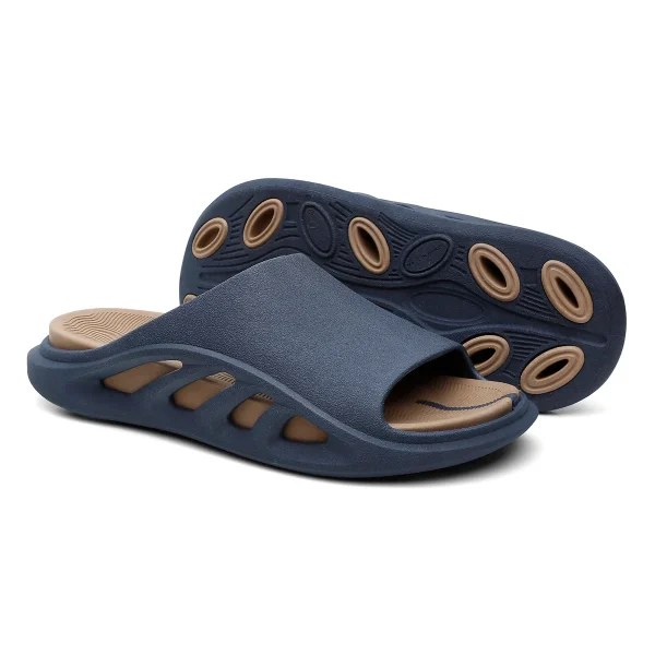 Chinelo Minimal – Azul marinho/Creme